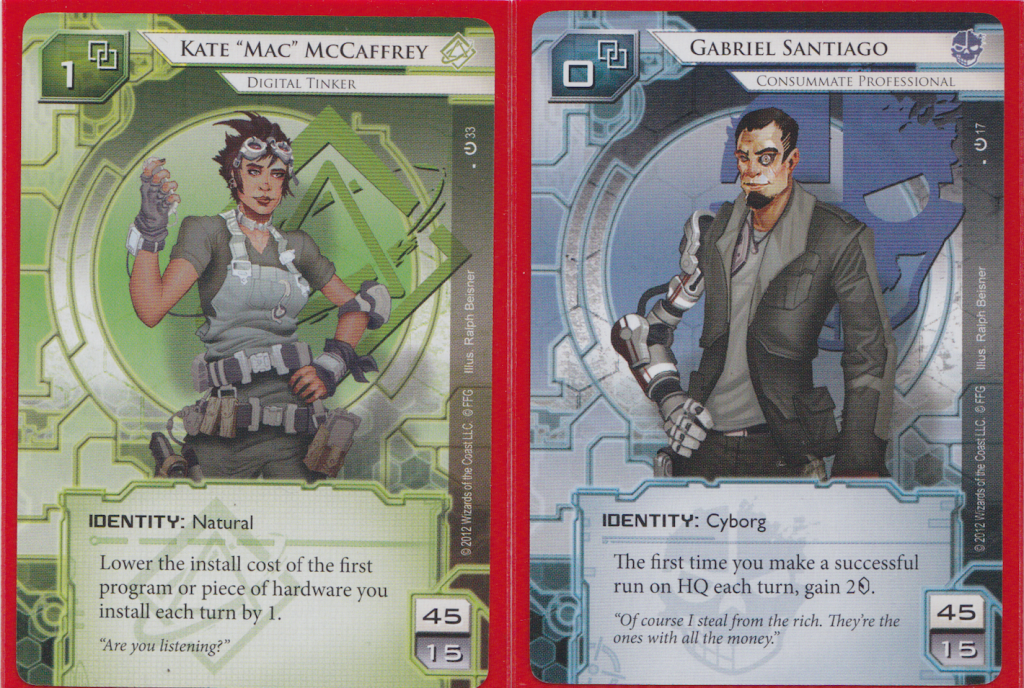 New Netrunner Runner Personalities