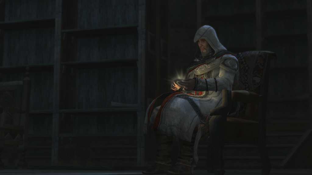 Altaïr Ibn-La'Ahad in his final moments