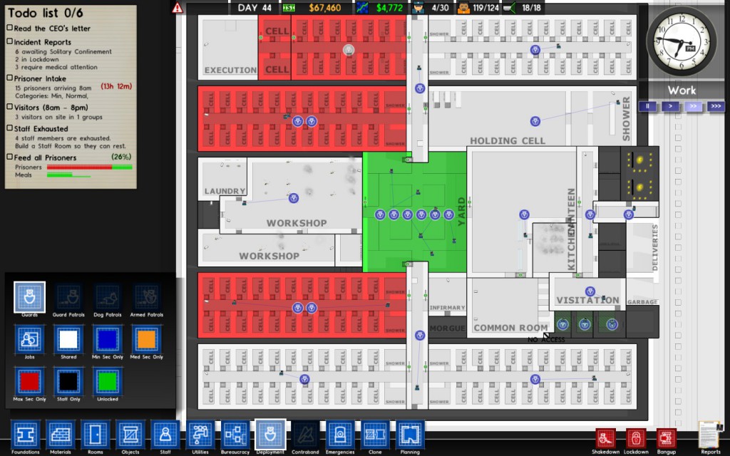 Prison Architect Deployment View