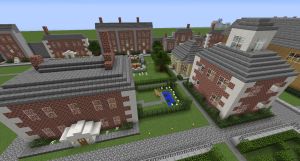 The Georgian Quarter in HullCraft takes shape as more players build from the archives.