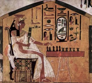 Senet art By Maler der Grabkammer der Nefertari - The Yorck Project: 10.000 Meisterwerke der Malerei. DVD-ROM, 2002. ISBN 3936122202. Distributed by DIRECTMEDIA Publishing GmbH., Public Domain, https://commons.wikimedia.org/w/index.php?curid=154294