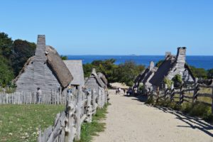 plimoth-plantation-village-sunny-day