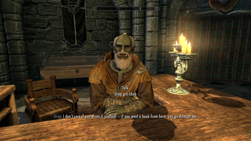 Urag gro-Shub, the research librarian