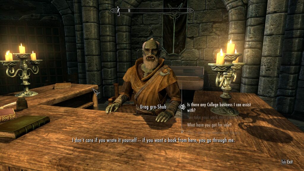 Urag gro-Shub doesn't care if you wrote the book yourself